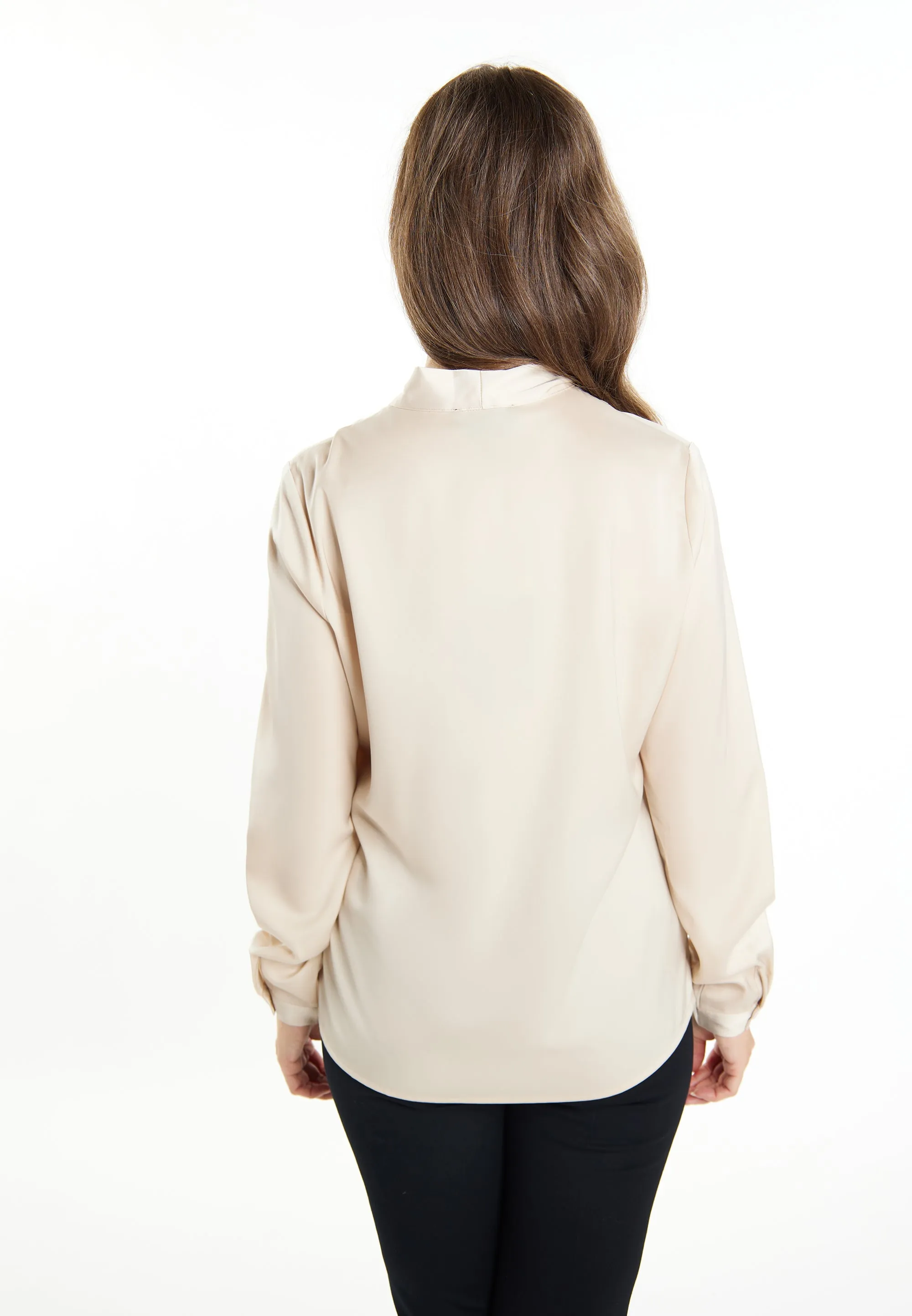 usha BLACK LABEL Women's Long Sleeve Blouse