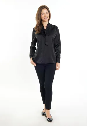 usha BLACK LABEL Women's Long Sleeve Blouse