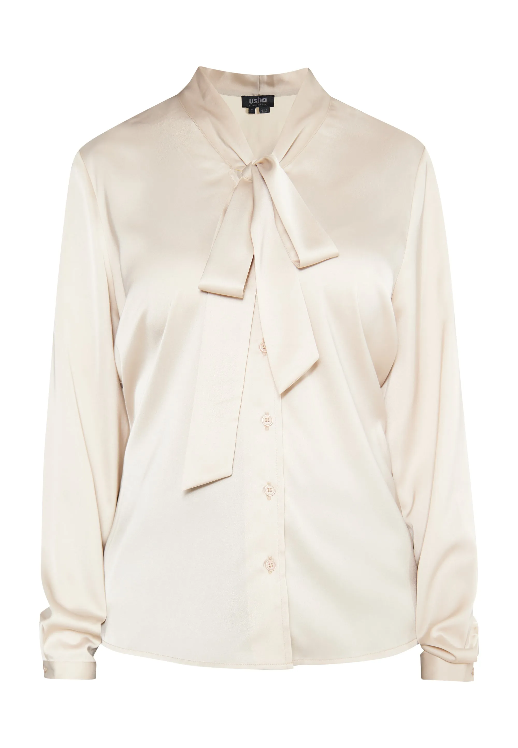 usha BLACK LABEL Women's Long Sleeve Blouse