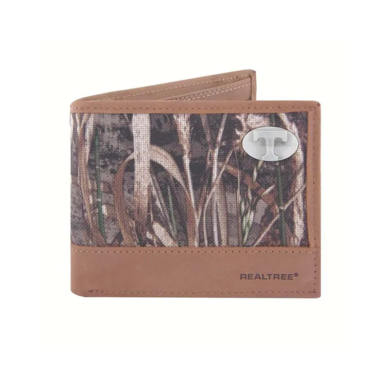 UT Realtree Camo Passcase Concho Wallet