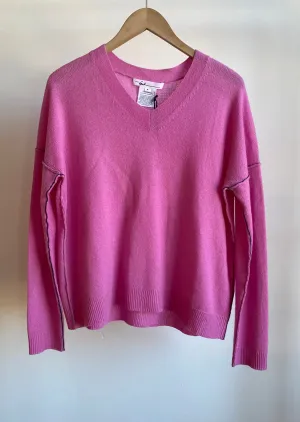 V-Neck Pullover, Carnation