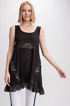 VALENTINA LACE DRESS BLACK-