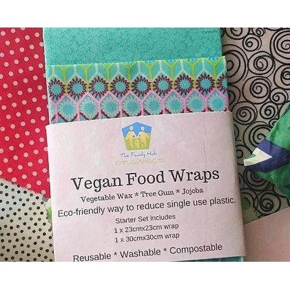 Vegan Food Wraps from The Family Hub - The Starter Set