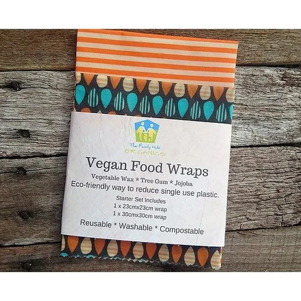 Vegan Food Wraps from The Family Hub - The Starter Set