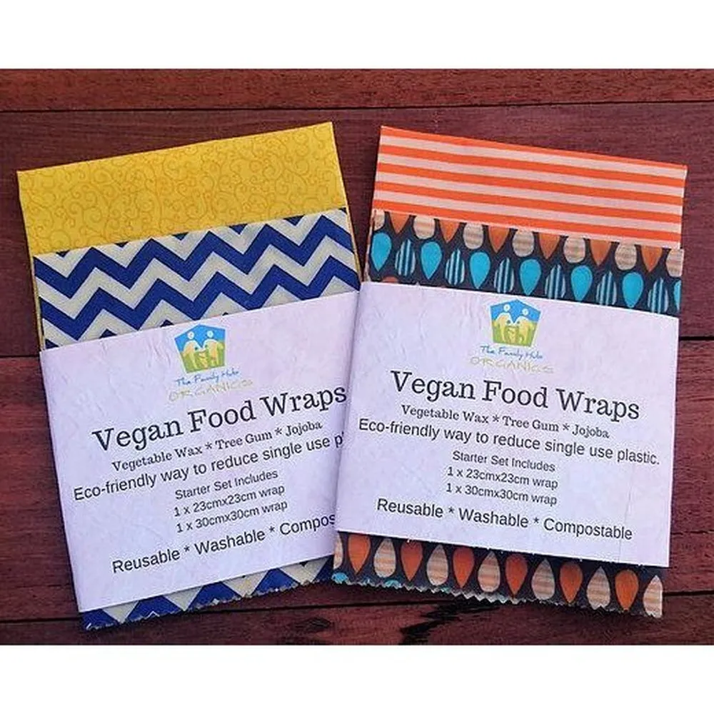 Vegan Food Wraps from The Family Hub - The Starter Set