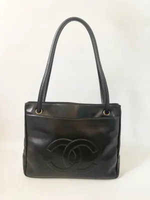 Vintage Leather Cc Tote