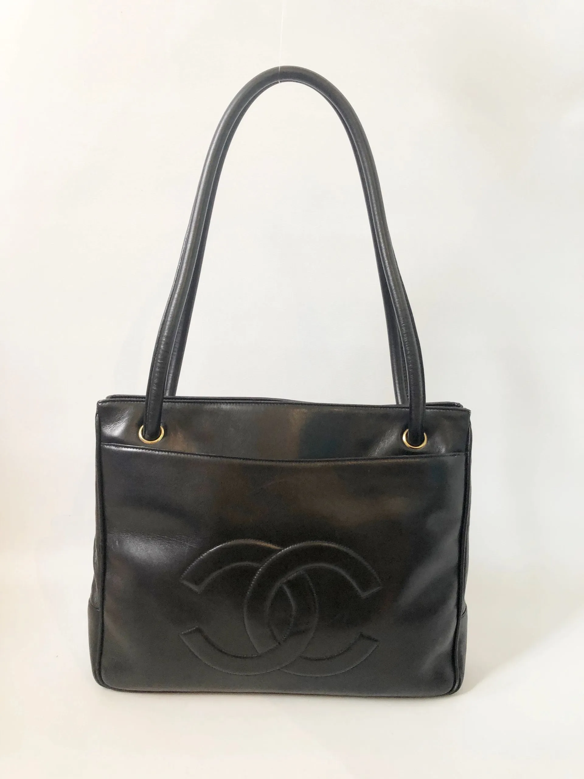 Vintage Leather Cc Tote