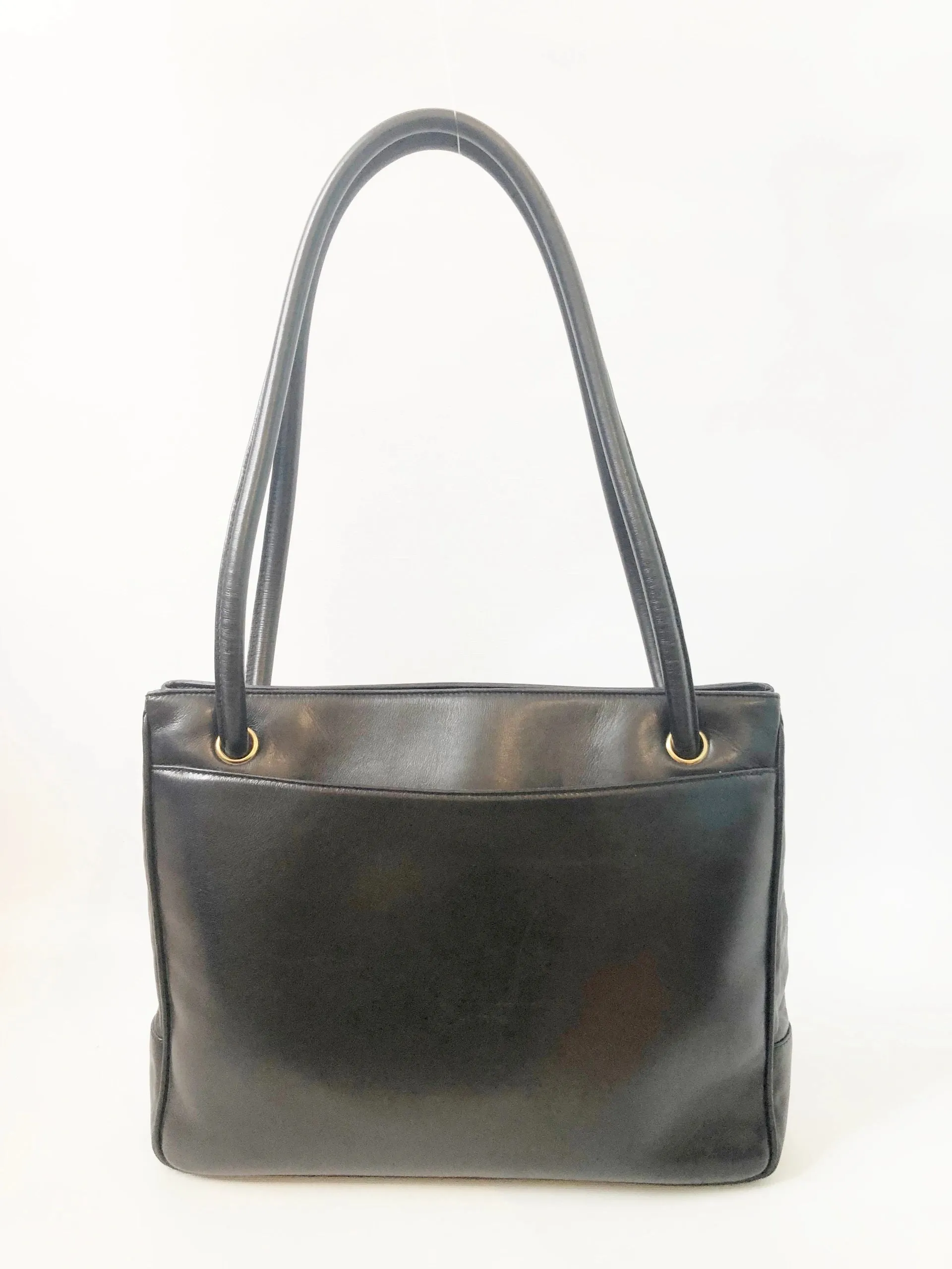 Vintage Leather Cc Tote
