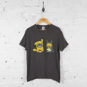 Vintage Pokémon T-shirt - Grey - M