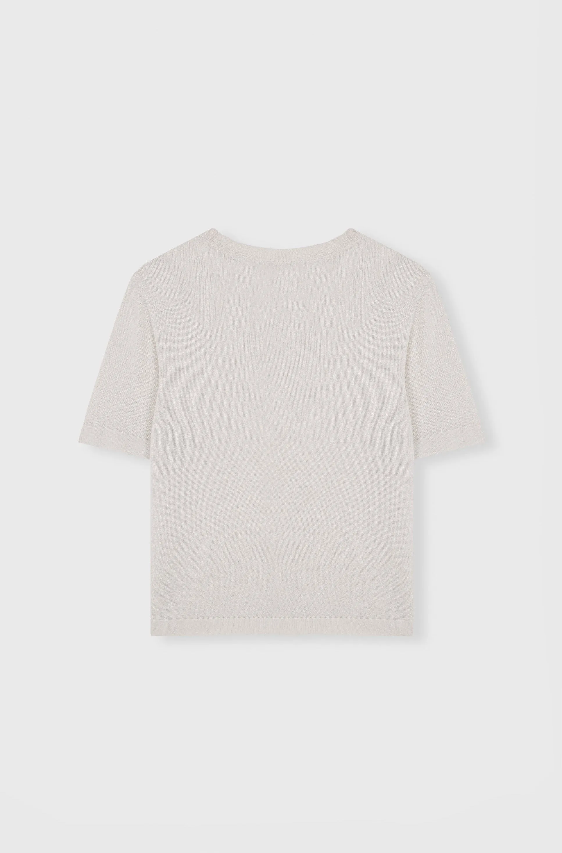 Viscose T-Shirt, Marshmallow