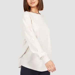 Volcom Iconic Stones Longsleeve T-Shirt Ash - Womens