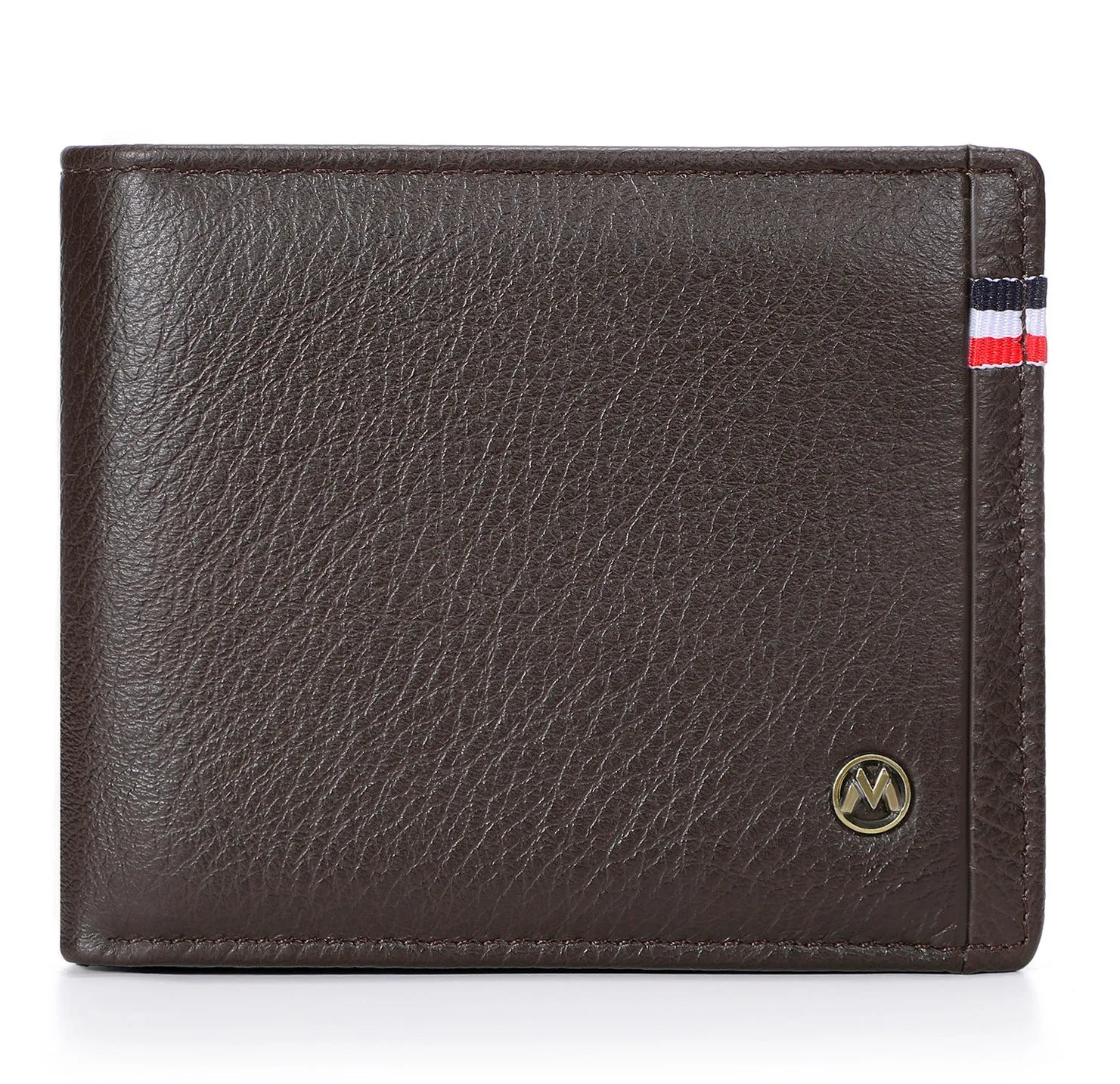 WA362 - Simple Brown Men's Genuine Leather Wallet