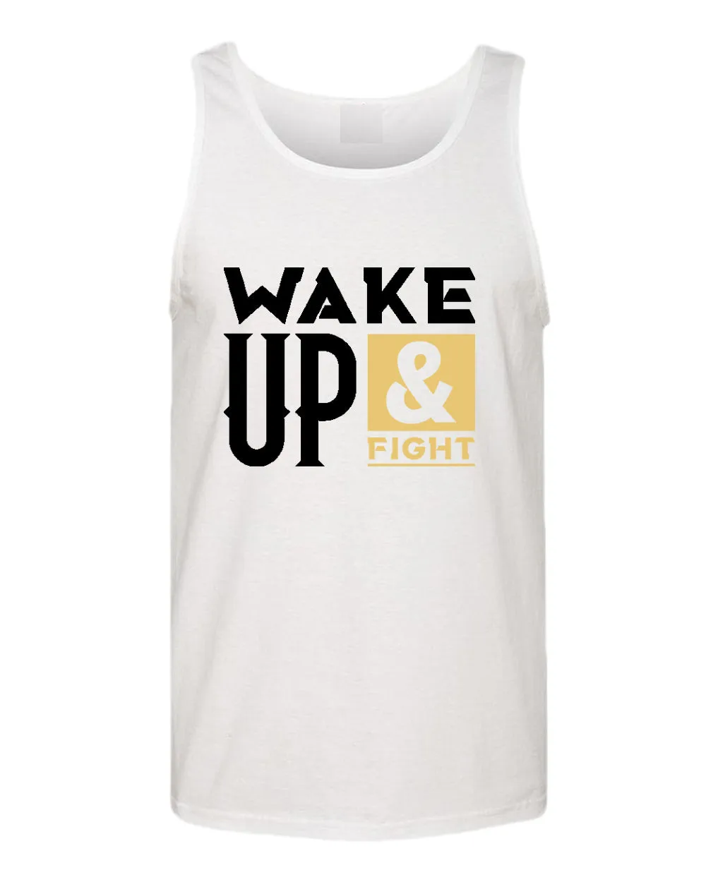 Wake up and fight tank top, motivational tank top, inspirational tank tops, casual tank tops