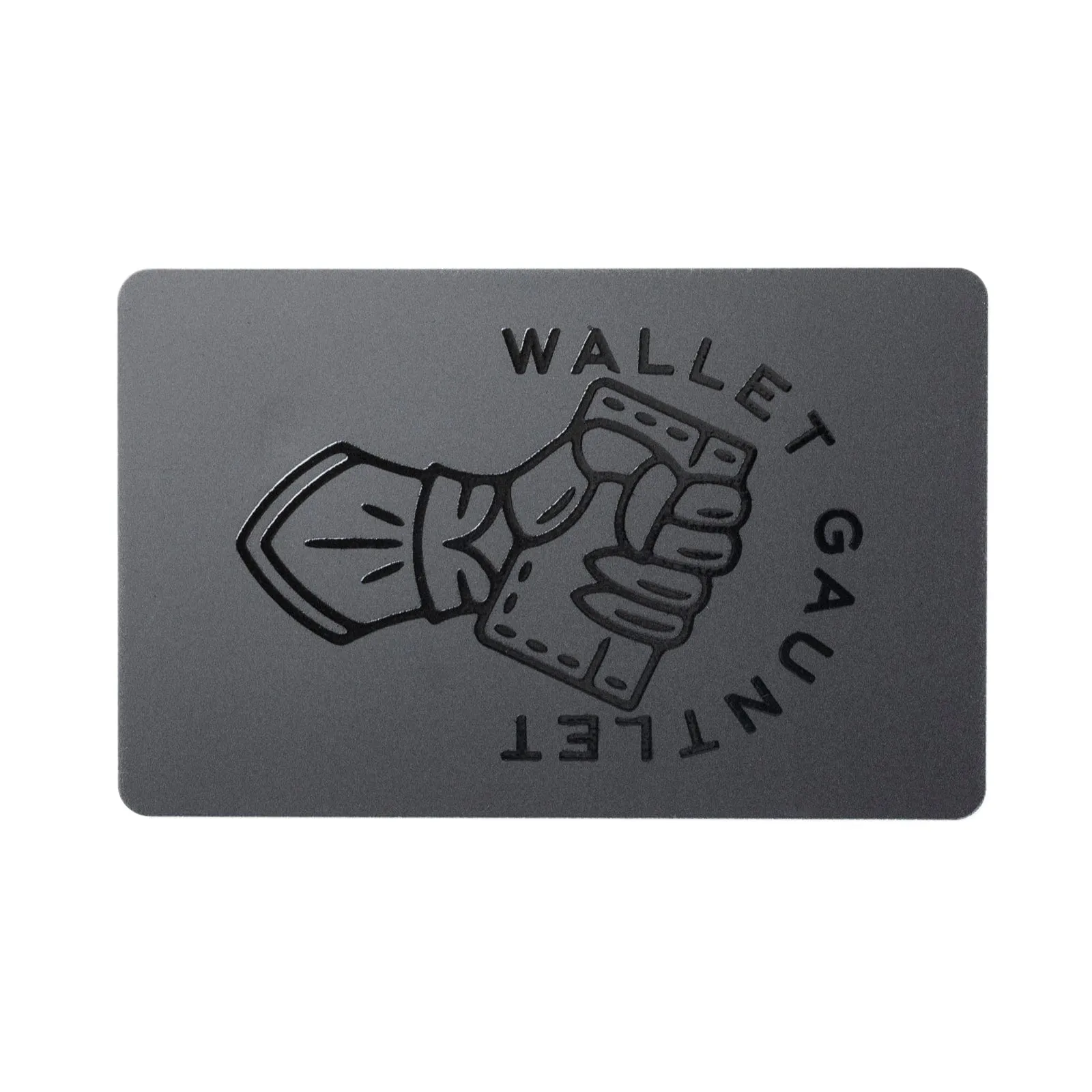 Wallet Gauntlet - RFID Blocking Card