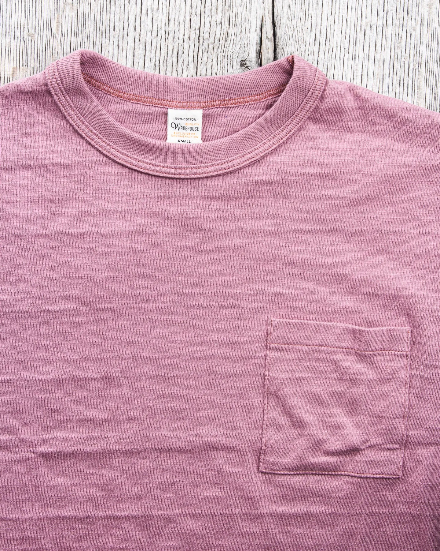 Warehouse & Co Pocket T-shirt Plum