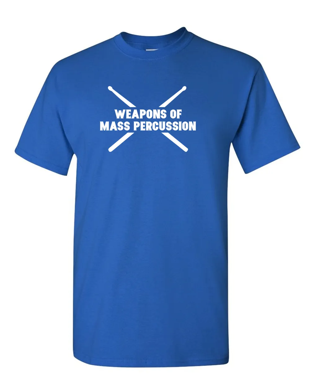 Weapons of Mass Percussion T-shirt Drummer tees funny tees music tees