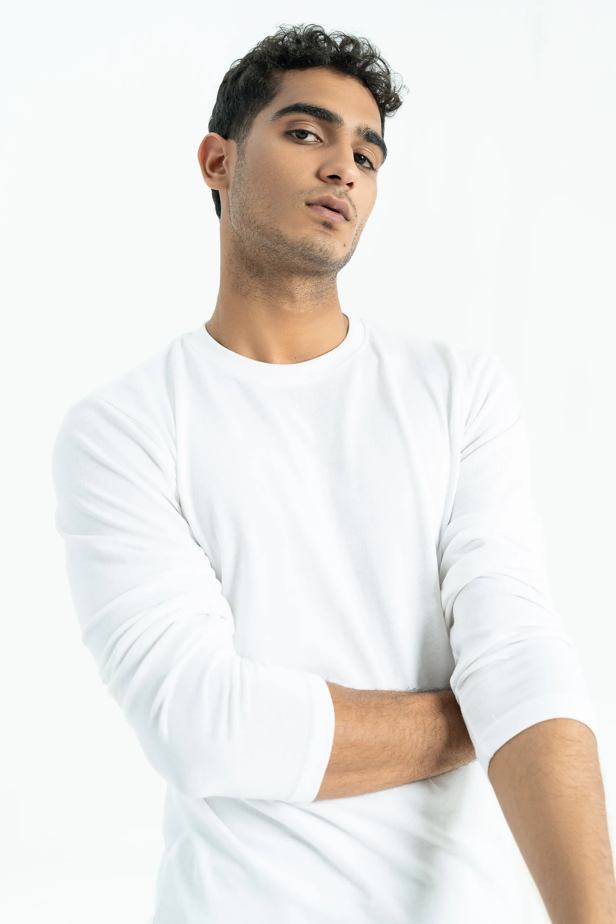 White Jersey Shirt