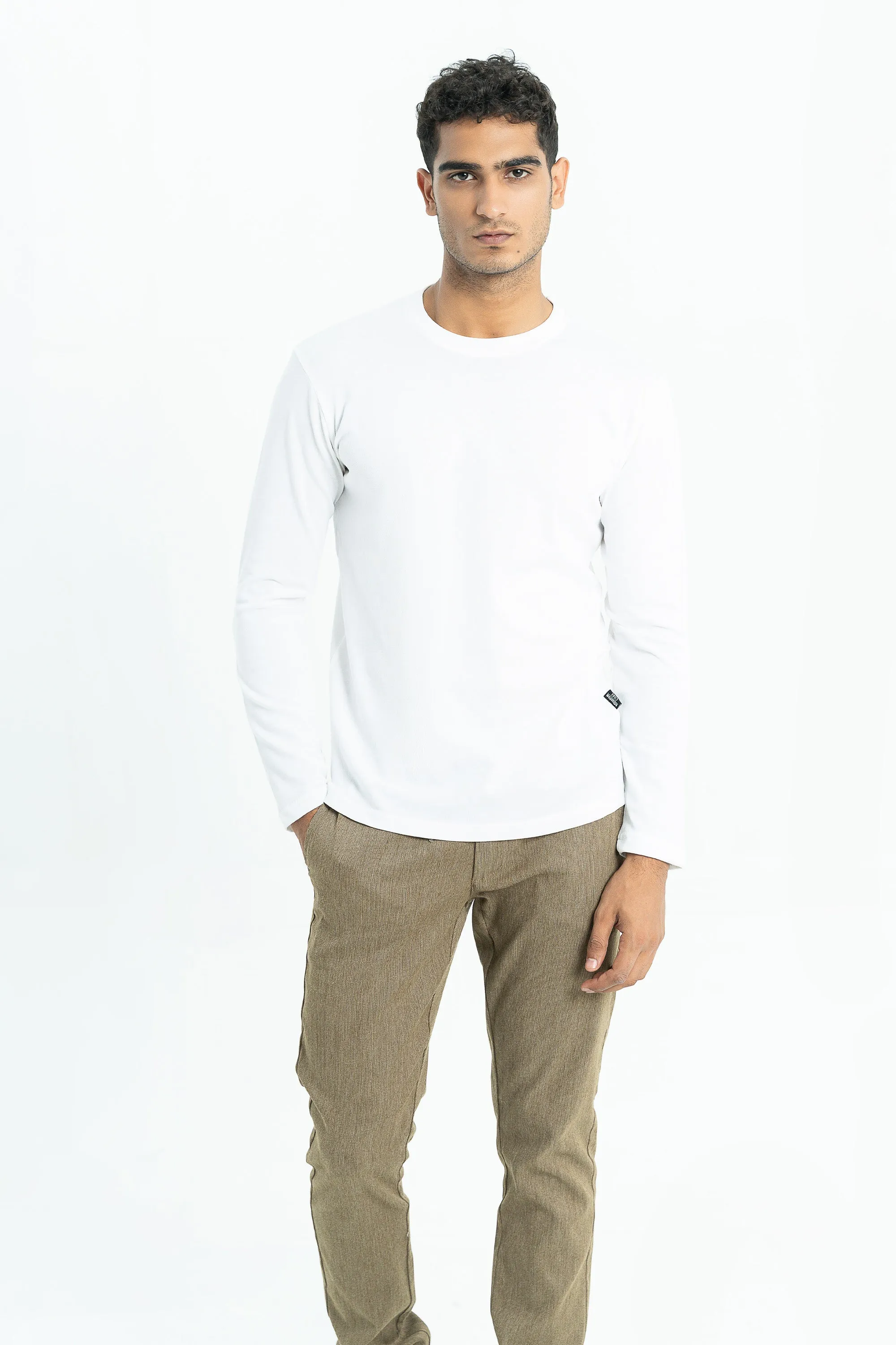 White Jersey Shirt
