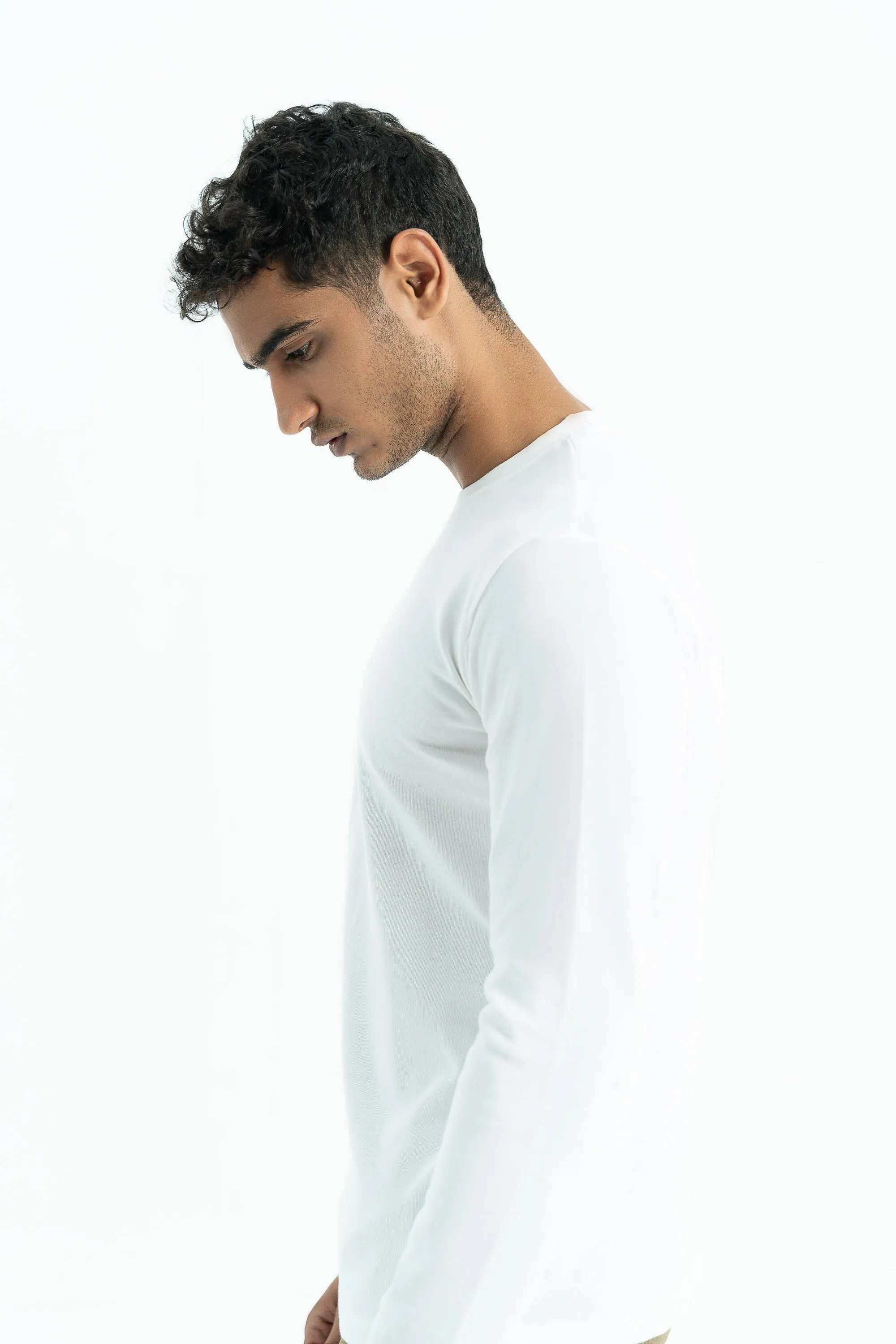 White Jersey Shirt