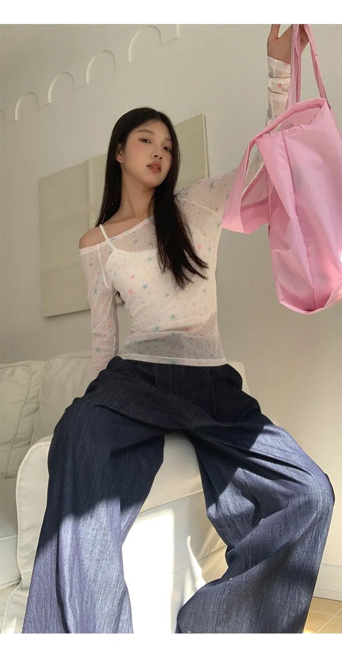 white off-shoulder tops
