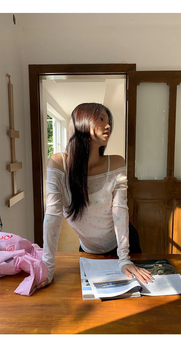 white off-shoulder tops