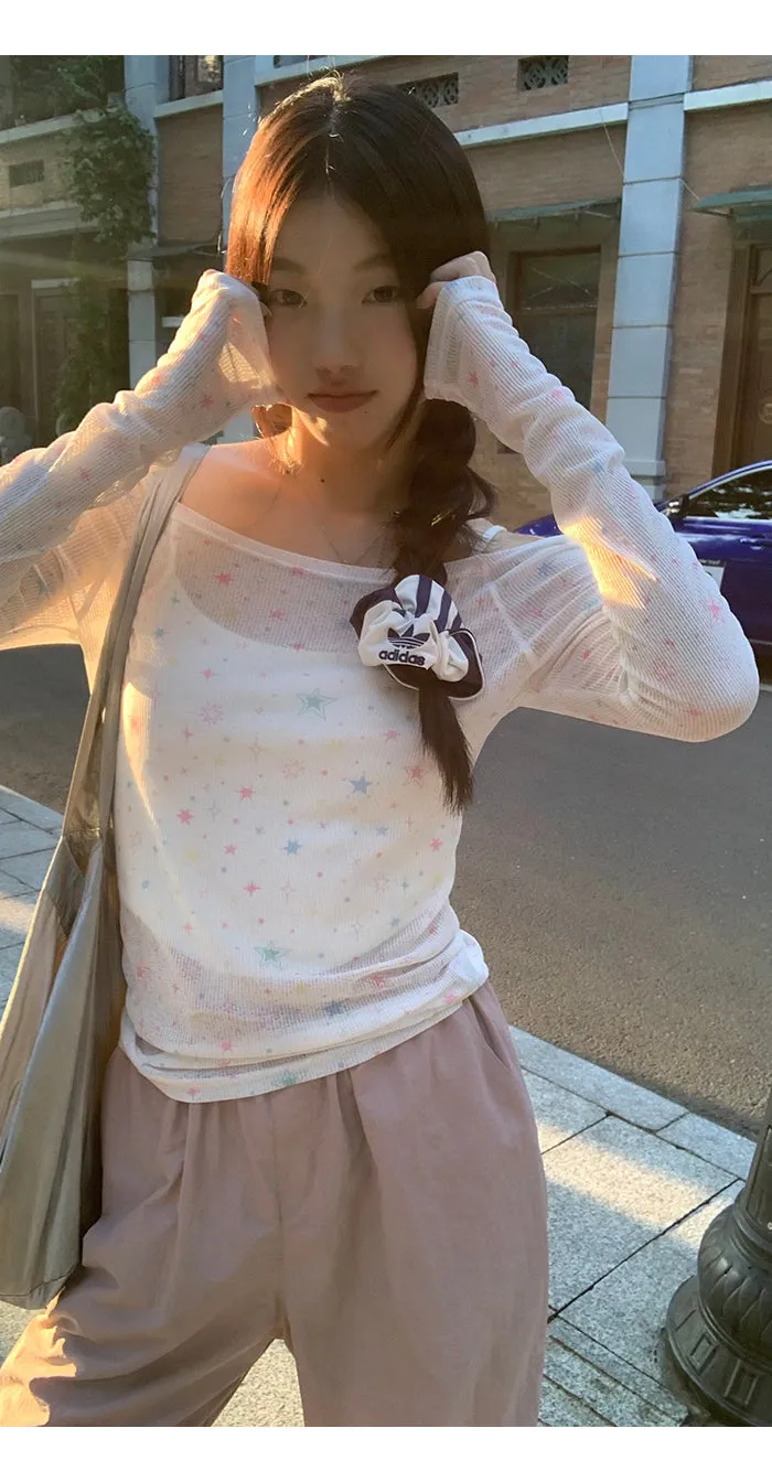 white off-shoulder tops