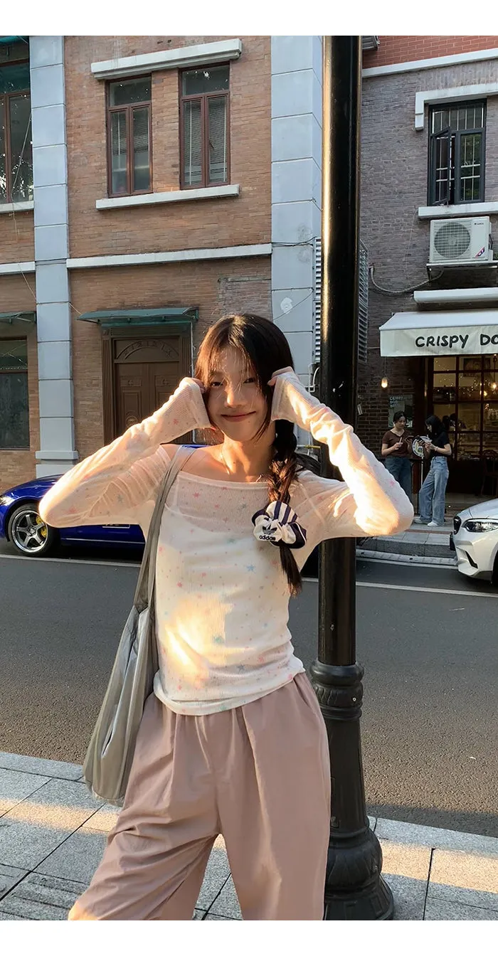 white off-shoulder tops