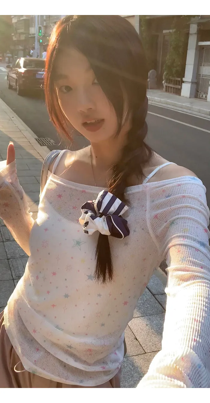 white off-shoulder tops