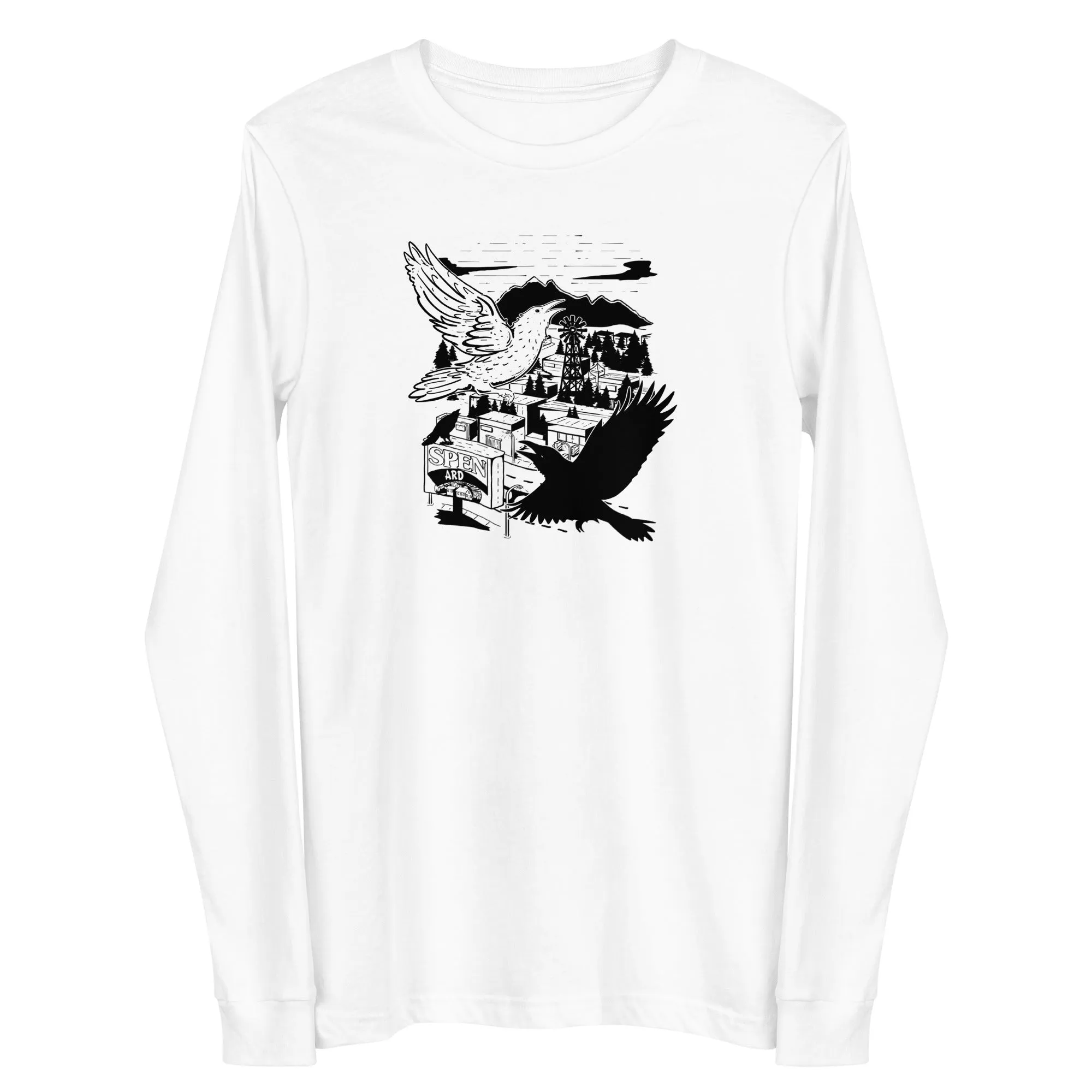 White Raven Long Sleeve