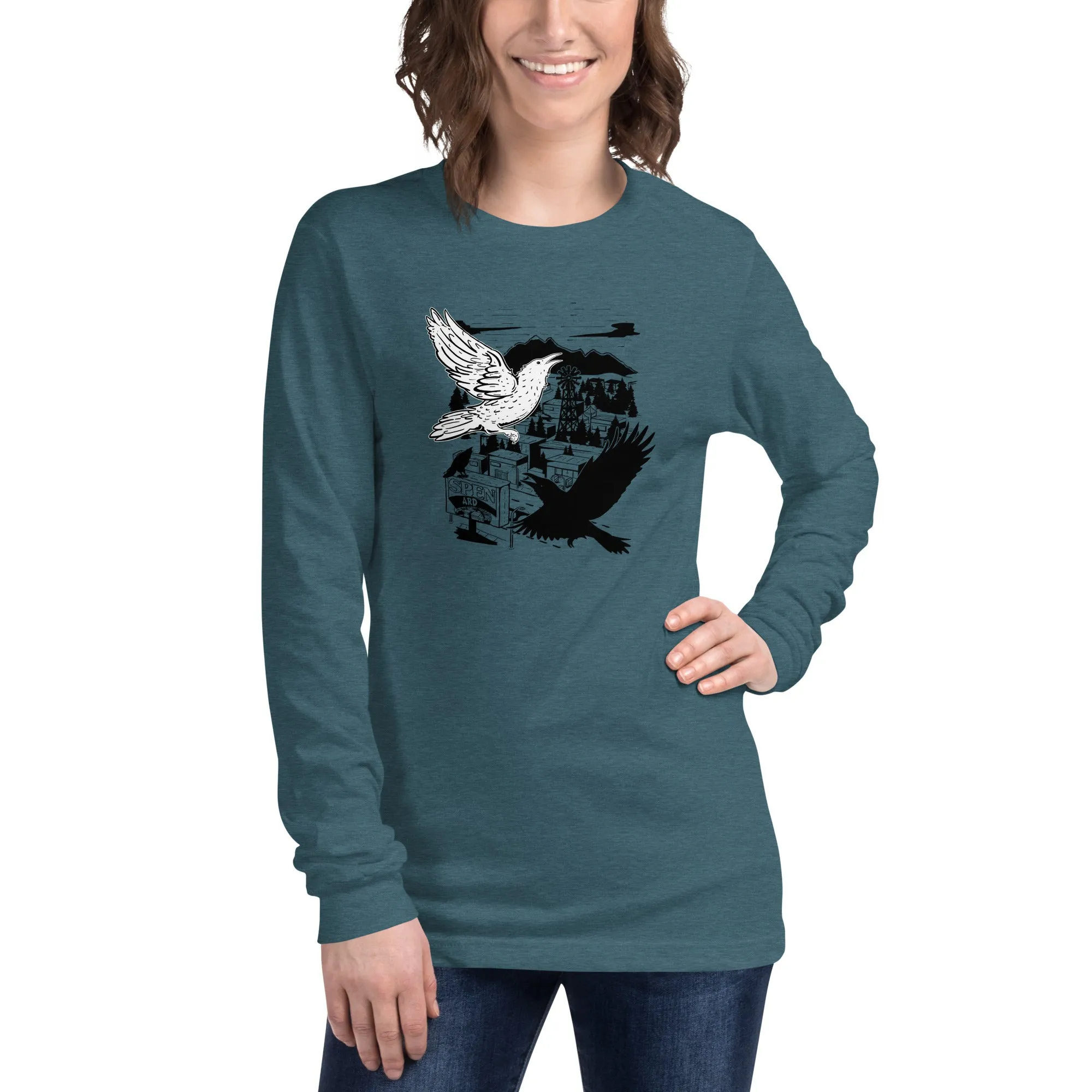 White Raven Long Sleeve