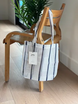 Wide Stripe Bio-Knit Market Tote