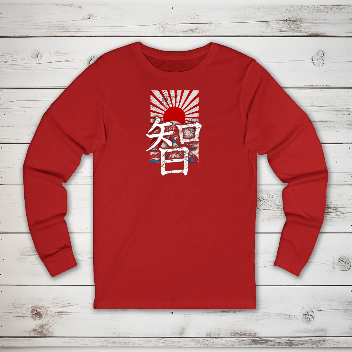Wisdom Kanji Long Sleeve T-Shirt