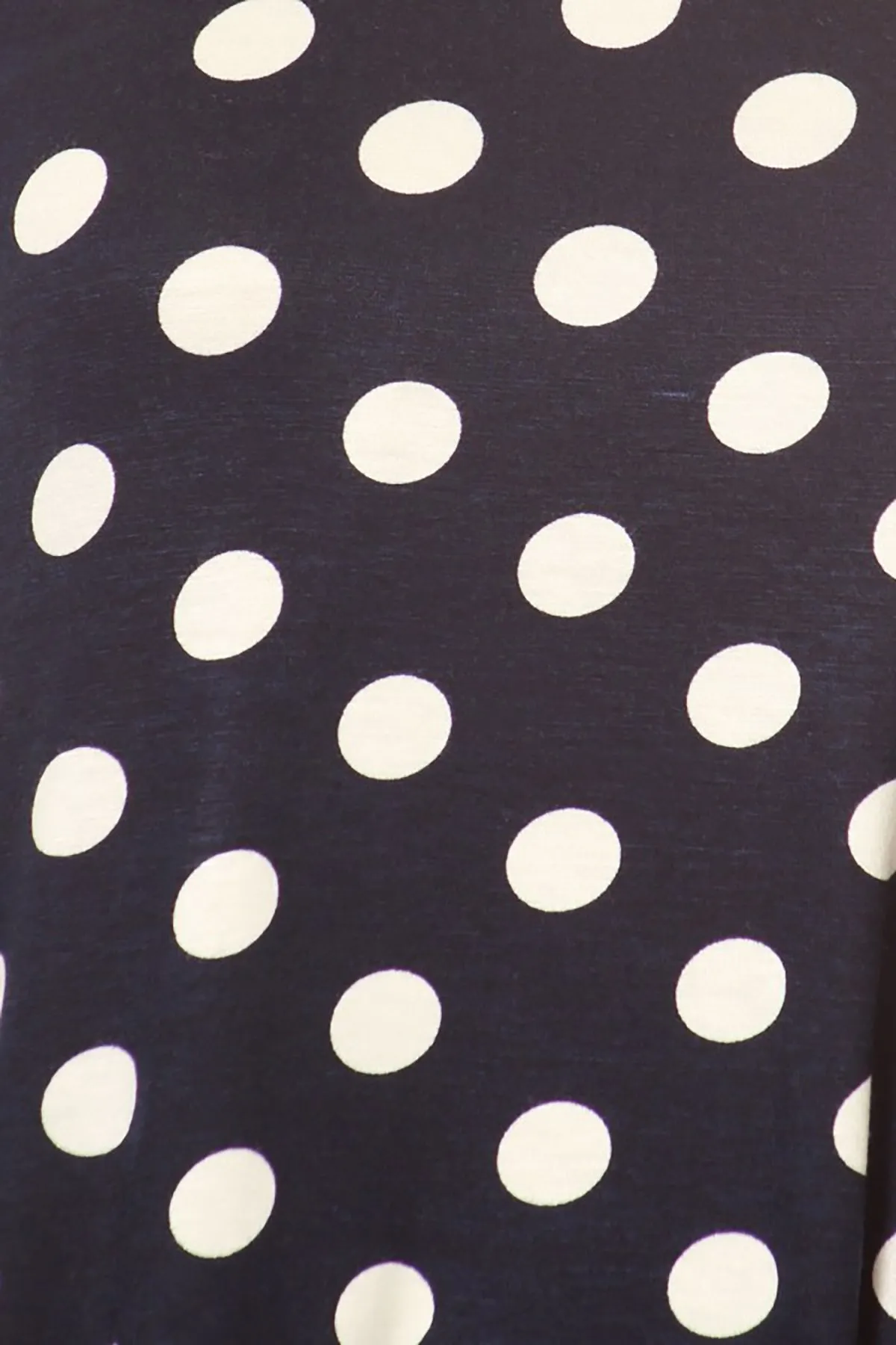 Women's Casual Polka Dot Short Sleeve Round Neck Tunic Tops with Side Pockets
