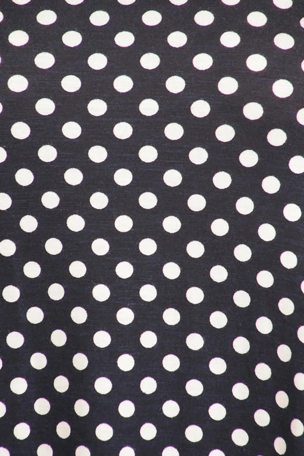 Women's Casual Polka Dot Short Sleeve Round Neck Tunic Tops with Side Pockets