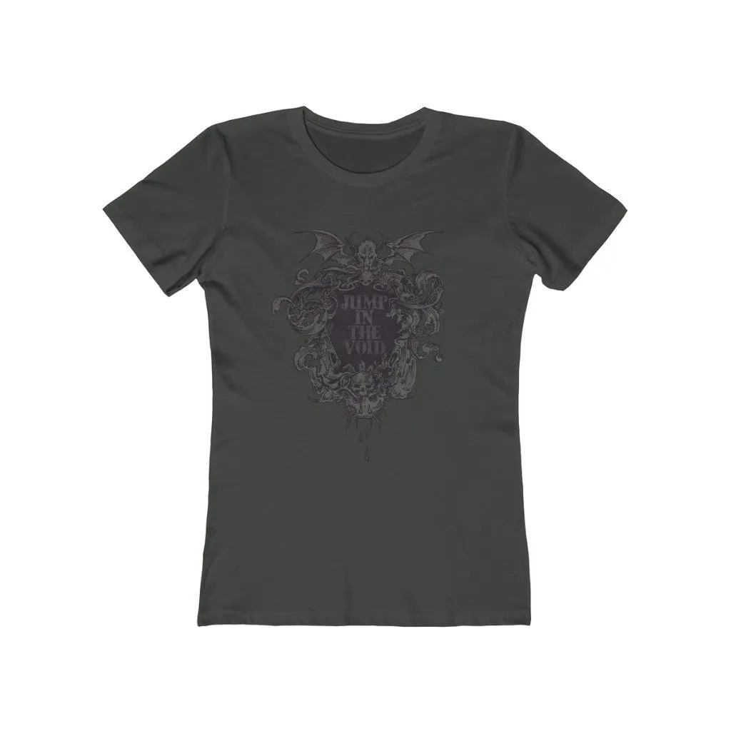 Womens Jump in The Void T-Shirt - Infinity Shirt - Transcendental Philosophy T-Shirts