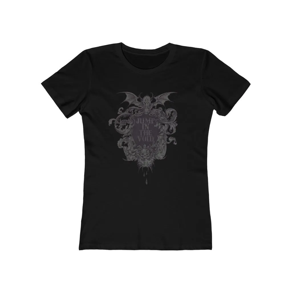 Womens Jump in The Void T-Shirt - Infinity Shirt - Transcendental Philosophy T-Shirts