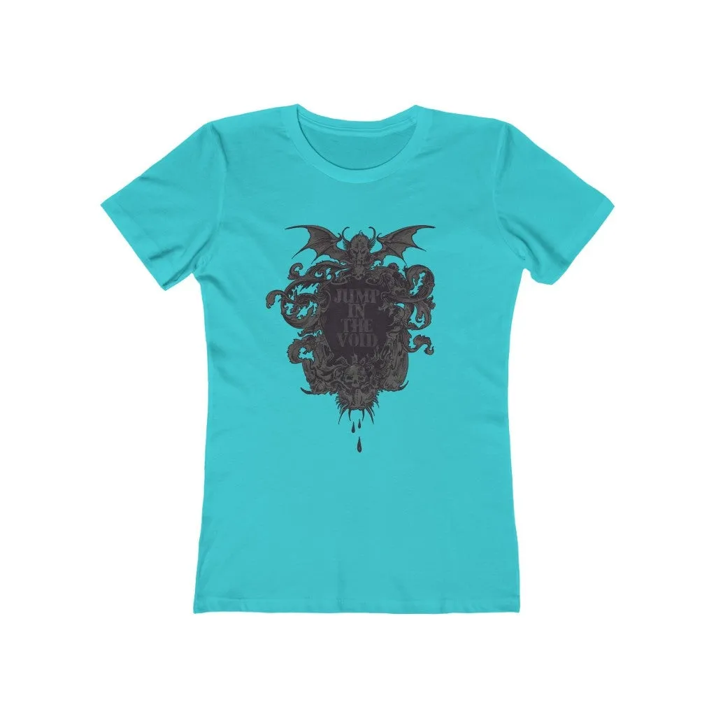 Womens Jump in The Void T-Shirt - Infinity Shirt - Transcendental Philosophy T-Shirts