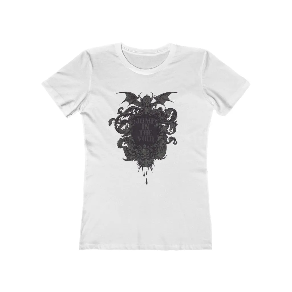 Womens Jump in The Void T-Shirt - Infinity Shirt - Transcendental Philosophy T-Shirts