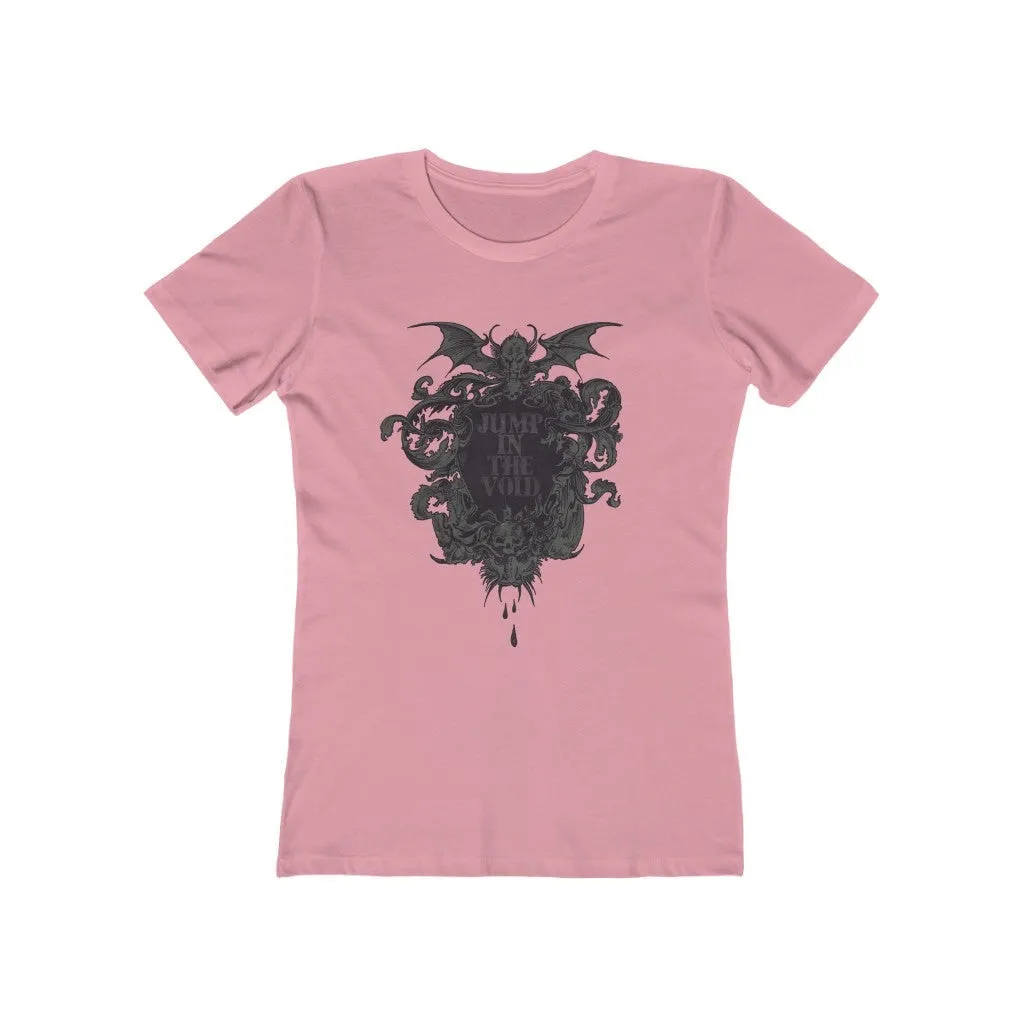 Womens Jump in The Void T-Shirt - Infinity Shirt - Transcendental Philosophy T-Shirts