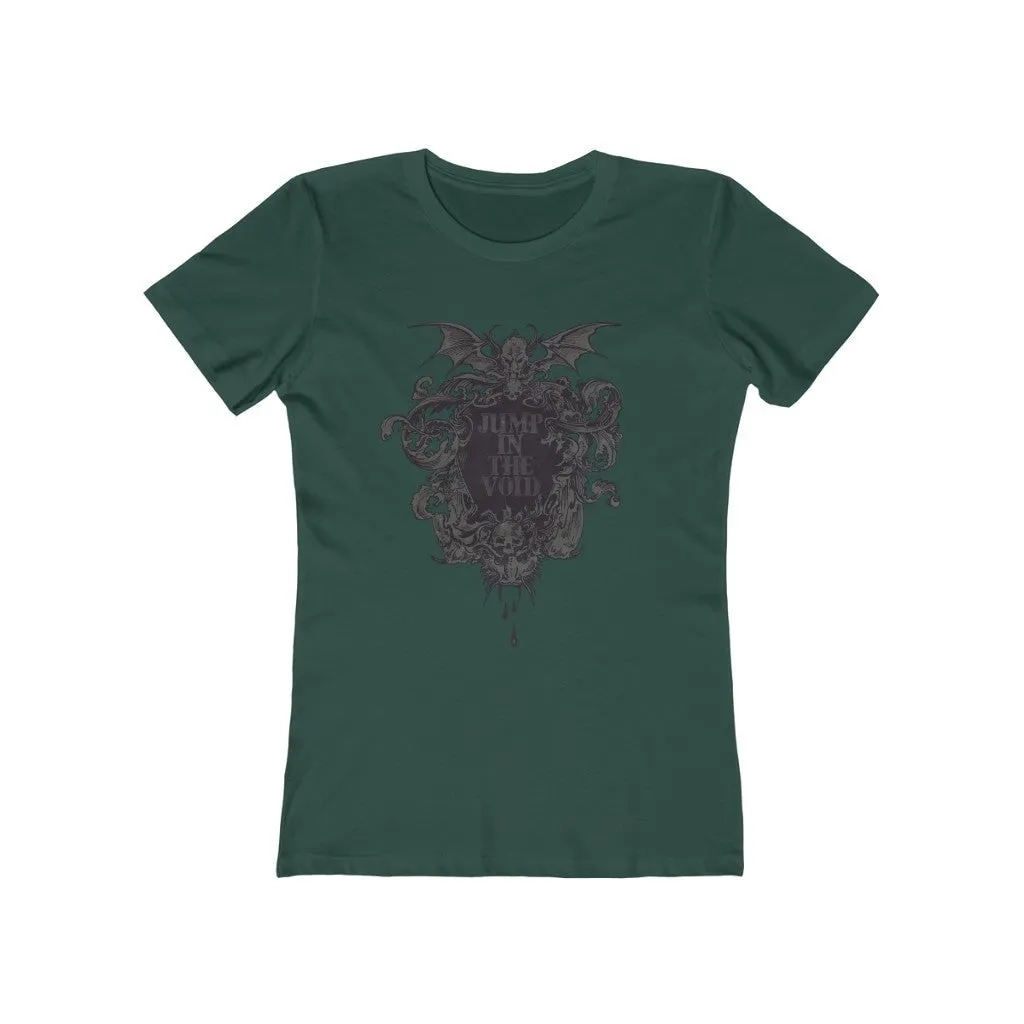 Womens Jump in The Void T-Shirt - Infinity Shirt - Transcendental Philosophy T-Shirts