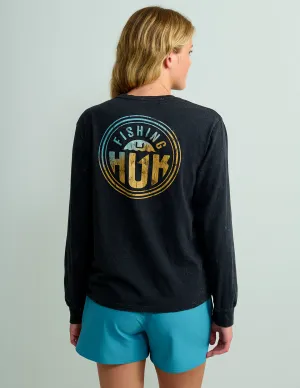 Womens Mineral Wash Long Sleeve Tee