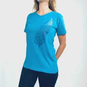 Womens T Shirt - Silver Fern