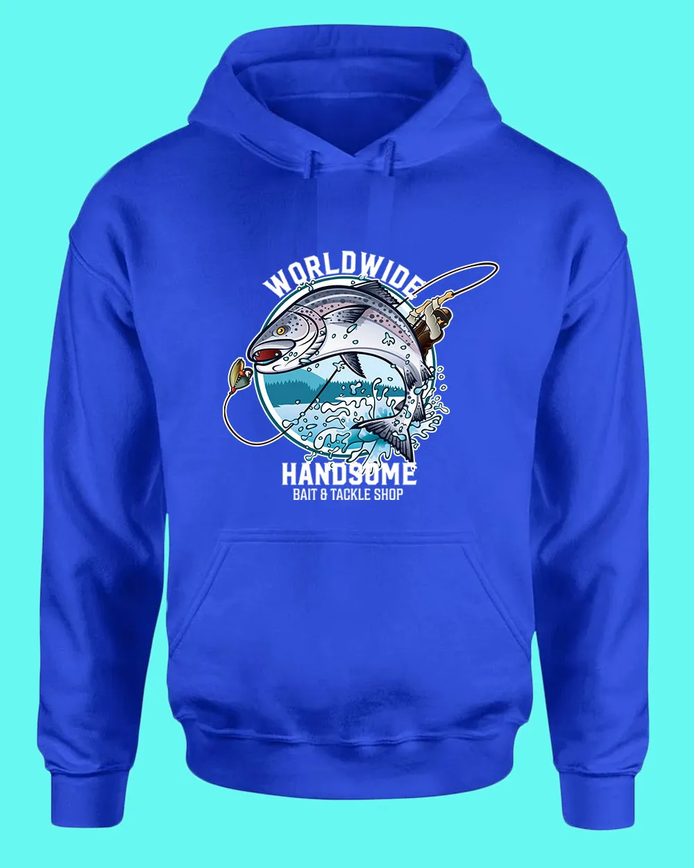 Worldwide Handsome bait and tackle shop hoodie, fishing tees