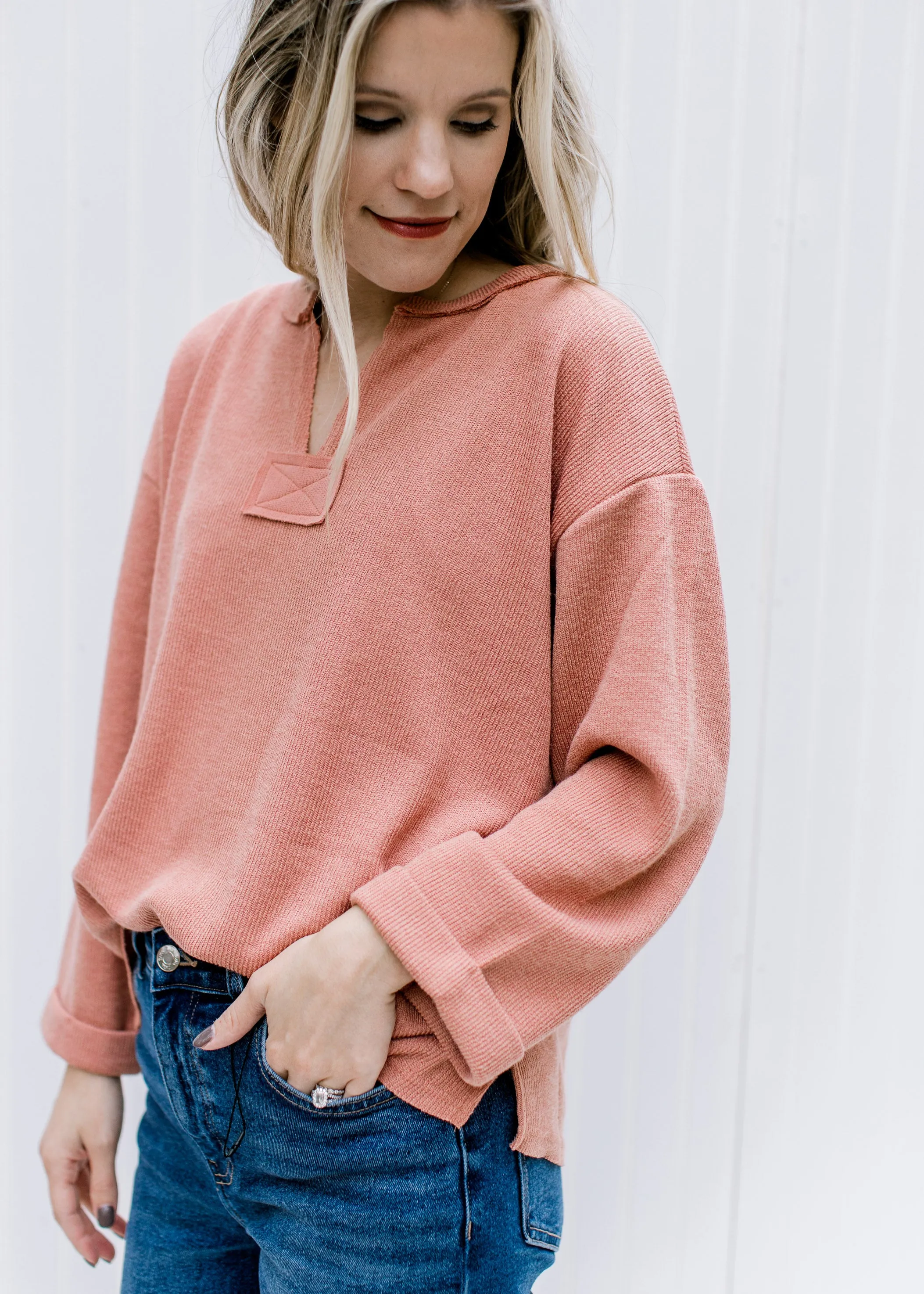 X Dusty Apricot Top