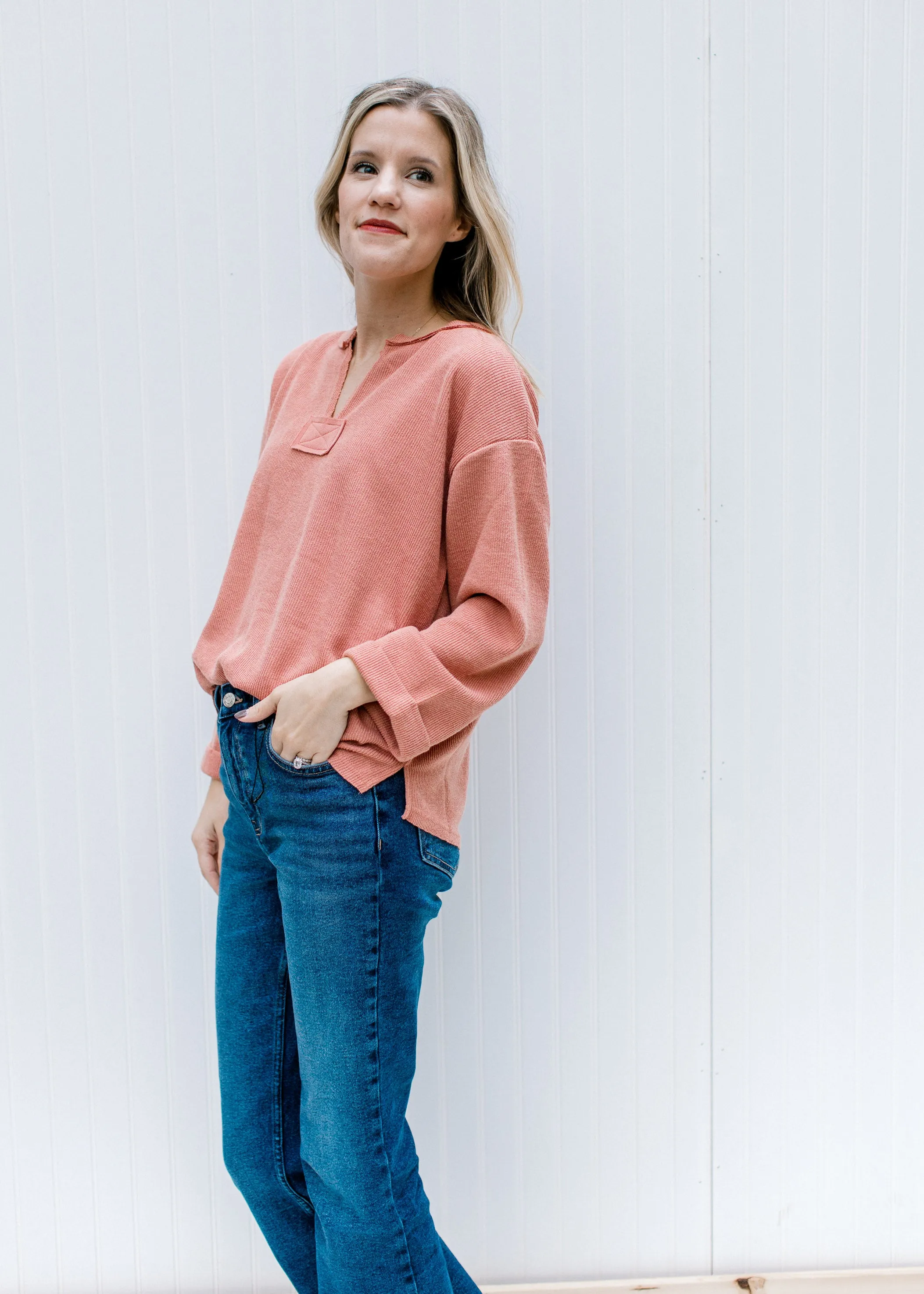 X Dusty Apricot Top