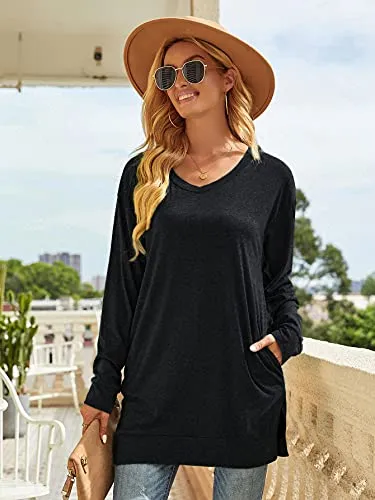 XUERRY V-Neck Pocket Sweatshirt