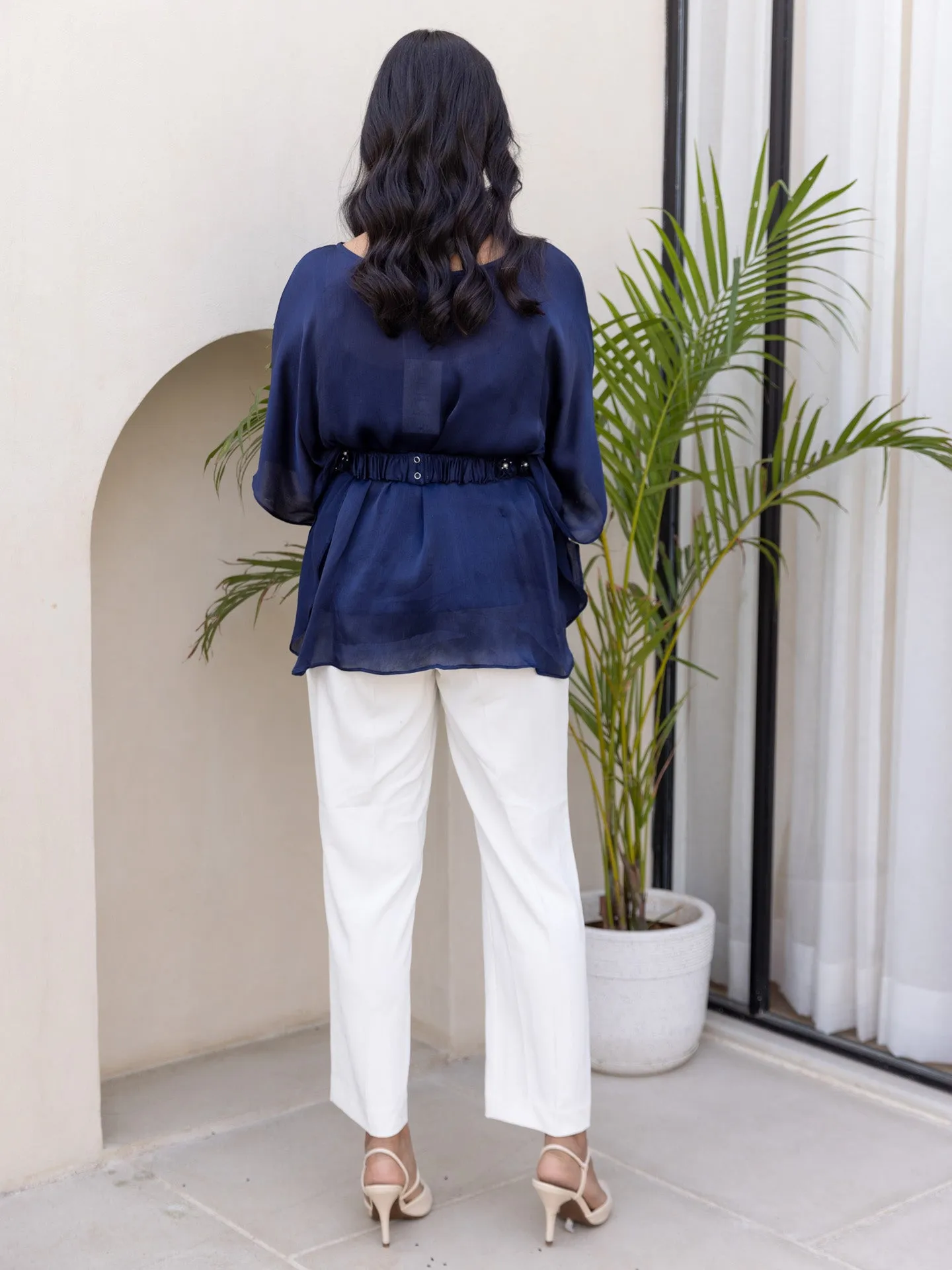 Yana Top - Navy Blue