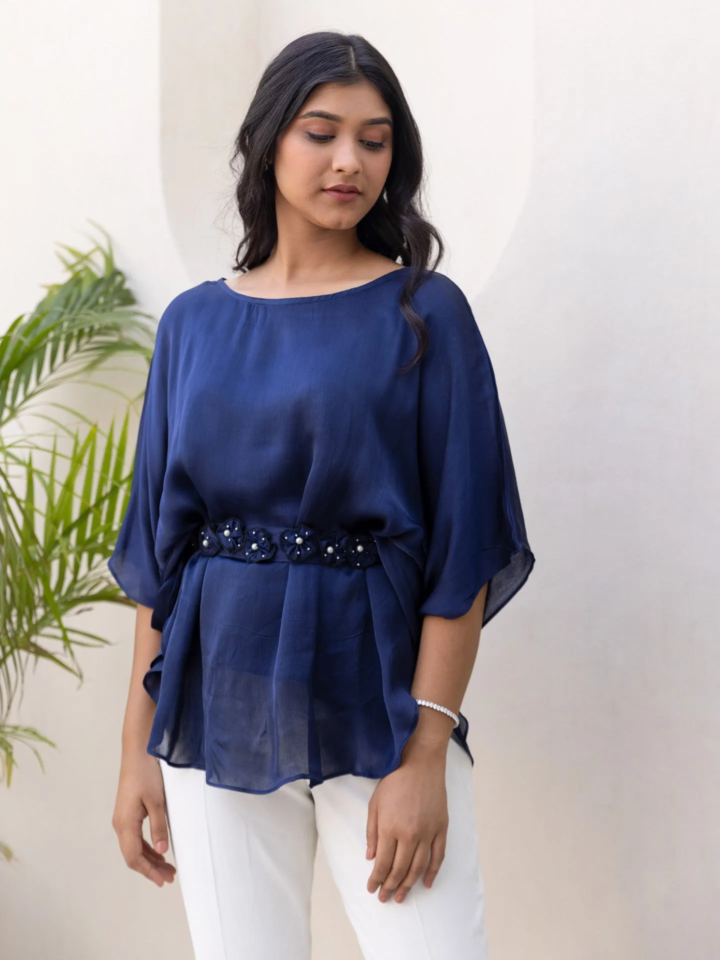 Yana Top - Navy Blue