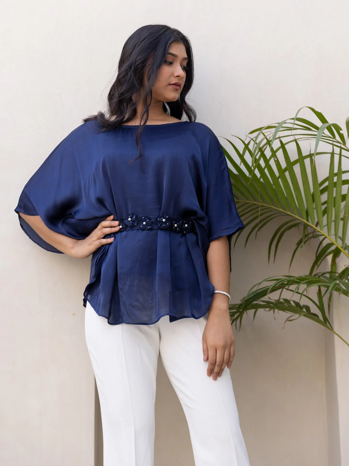 Yana Top - Navy Blue
