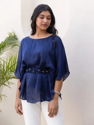 Yana Top - Navy Blue